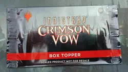 Innistrad: Crimson Vow Box Topper SEALED Booster MTG - Image 1