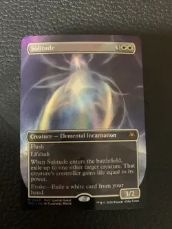 Solitude (Borderless) (Textured Foil) Special Guests Foil - Image 1