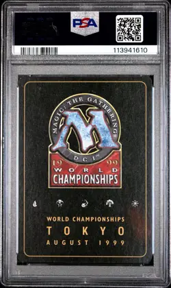 Magic The Gathering Gaea's Cradle - 1999 World Championship MTG Tokyo PSA 7 - Image 2