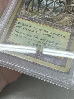Magic The Gathering Gaea's Cradle - 1999 World Championship MTG Tokyo PSA 7 - Image 3