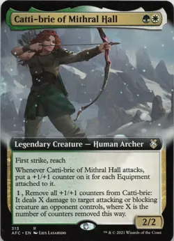 Catti-brie of Mithral Hall (Extended Art) R Commander: Adventures in the Forgott - Image 1