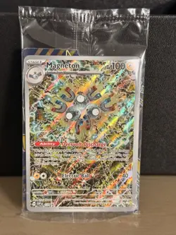 Pokemon TCG Magneton SVP 159 Promo Sealed - Image 1