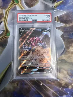 2023 Pokemon Crown Zenith Drapion V Full Art #GG49/GG70 PSA 9 - Image 1