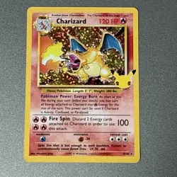 Pokemon TCG Charizard 4/102 Celebrations Classic Collection Holo Rare - Image 1