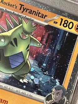 Pokemon Center Promo Holo Team Rocket's Tyranitar 096/182 PSA 10 GEM MINT SWIRL - Image 4