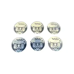 Pokemon TCG Poke Ball Tin EMPTY Lot Of 6 With Coins - Rare - Collector Balls - Image 3