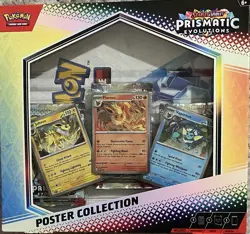 Pokemon Scarlet & Violet Prismatic Evolutions Poster Collection Case Box Of 6 - Image 1