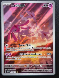 Carte Pokemon Crefollet AR SSP EV8 Etincelles Deferlantes FR NEUF - Image 1