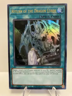 Yu-Gi-Oh! Return of the Dragon Lords RA03-EN060 * Ultra Rare * 1st Edition NM - Image 1