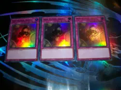 3x Non-Fusion Area 1st Edition Ultra Rare MAMA-EN095 Yu-Gi-Oh! - Image 1