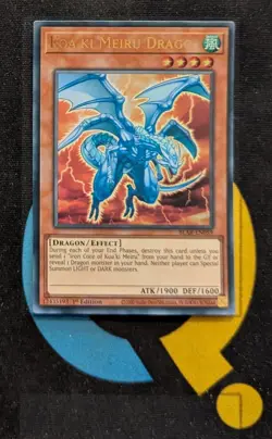 BLAR-EN059 Koa'ki Meiru Drago Ultra Rare 1st Edition YuGiOh - Image 1