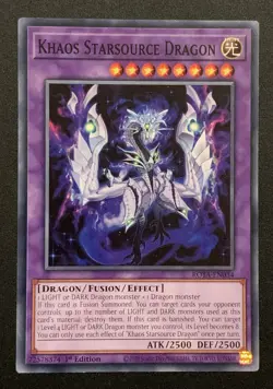 Khaos Starsource Dragon - ROTA-EN034 - Common - 1st Edition - Yugioh TCG - Image 1