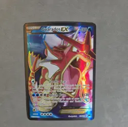 Pokemon Gyarados EX TCG Full Art Holo Ultra Rare Card 114/122 XY-Breakpoint NM - Image 1