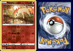 Ponyta 021/189 Reverse Holo Astral Radiance Pokemon TCG Card NM - Image 1