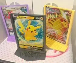 Pokemon OVERSIZE PROMO CARD Display Stands / Holders Free Standing - Many colors - Image 3