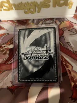 Signed Weiss Schwarz Fate/Stay Night FZ/S17-103 TD Saber FOIL Card JP - Image 4