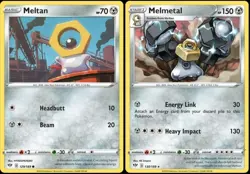 Melmetal 129/189 Darkness Ablaze - Pokemon 2 Card Set - Foil Stage 1 Metal Type - Image 1