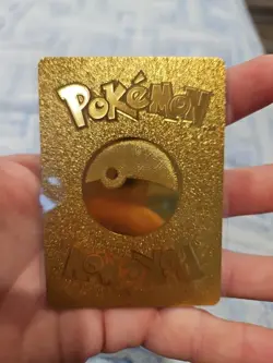 Trevenant Vmax Gold Foil Fan Art Vinyl Textured Collector Pokemon Card - Image 2