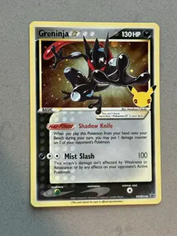 Greninja Gold Star SWSH144 Celebrations PROMO Pokemon Card English Unplayed / NM - Image 1