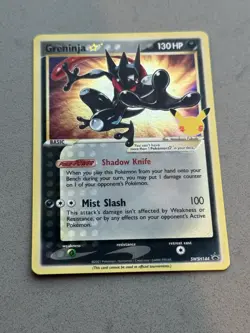Greninja Gold Star SWSH144 Celebrations PROMO Pokemon Card English Unplayed / NM - Image 4