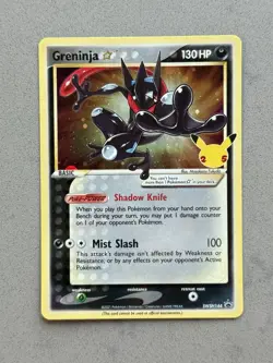 Greninja Gold Star SWSH144 Celebrations PROMO Pokemon Card English Unplayed / NM - Image 5