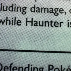 1st Edition Haunter 6/62 HOLO BLEED 1999 Pokemon Fossil Set WOTC Error Card MINT - Image 4