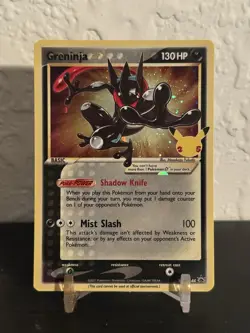 Greninja Gold Star SWSH144 Sword& Shield Promo Cards HoloPokemon Celebrations - Image 1