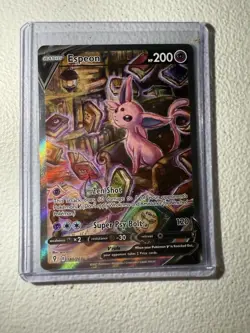 Espeon V Alt Art 180/203 Evolving Skies 2021 Pokemon Card NM English - Image 1