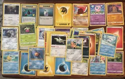 Pokemon Cards - Lot of 50 Cards From Years 1995 - 2020 - Image 1