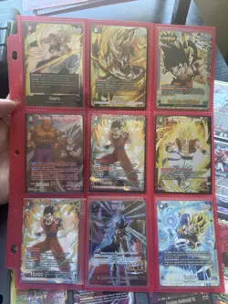 Tcg Dragon Ball Z Super Card Lot Very Rare L C Sr scr SPR - Image 2