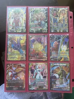 Tcg Dragon Ball Z Super Card Lot Very Rare L C Sr scr SPR - Image 3