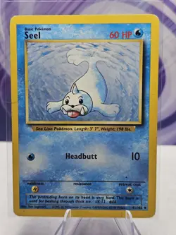 Pokemon Card Seel 41/102 Base Set - Image 1
