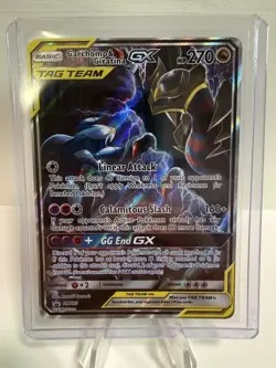Garchomp & Giratina GX SM193 Holo Promo Card Sun and Moon Team - Image 1