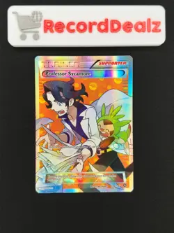 Pokemon Card | Professor Sycamore 114/114 | 2016 XY - Steam Siege - Image 1