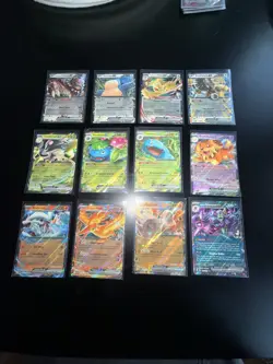 Mixed EX Pokemon 12 Card Lot NM - Image 1