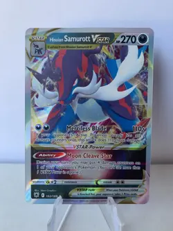 Hisuian Samurott VSTAR SWSH10: Astral Radiance #102/189 Pokemon Card TCG - Image 1