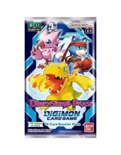 Digimon Card Game - Dimensional Phase Booster Pack (BT-11) - Image 1