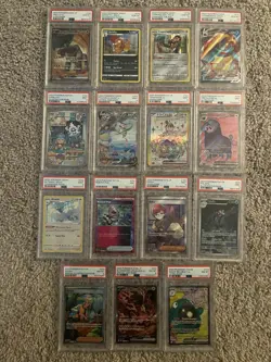 15 PSA Graded Pokemon Card Lot - Image 1