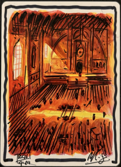 Field of the Dead Artist Proof Signed Sketched MKM Special Guest SPG MTG - Image 2