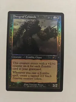 MTG: Diregraf Colossus (Retro Frame) FOIL | Secret Lair Drop Series 840 NM - Image 1