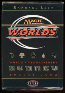 2002 MTG Magic the Gathering World Champ Sydney Deck Raphael Levy Sealed - Image 1