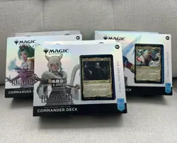 Magic The Gathering Final Fantasy Collector’s Edition Commander Deck Bundle - Image 1