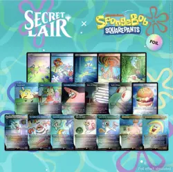 Secret Lair SpongeBob SquarePants - RAINBOW FOIL EDITION BUNDLE+Deadeye Promo🔥 - Image 1
