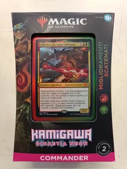 Magic the Gathering - Kamigawa Dinastia Neon Miglioramenti Scatenati Mazzo Ita - Image 1