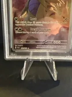 Pokemon TCG Tyranitar Scarlet & Violet Paldea Evolved 222/193 IR - PSA 9 Mint - Image 4