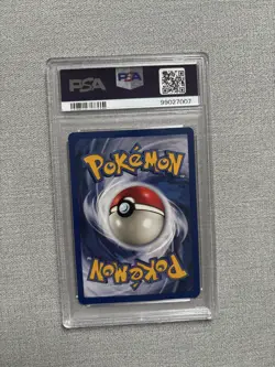 1999 POKEMON GAME NIDORINO SHADOWLESS - PSA 9 - #37 37/102 MINT GENUINE - Image 2