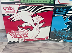 LOT of 4 Pokemon Black Bolt + White Flare + Paradox Rift Elite Trainer Box ETBs - Image 4
