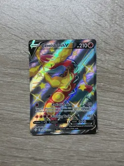 Centiskorch V Pokemon Shining Fates SV108/SV122 Shiny Full Art Ultra Rare NM - Image 1