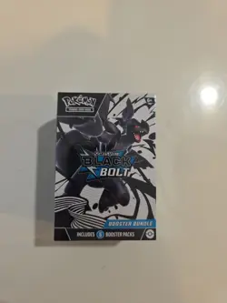 2025 Pokemon TCG Scarlet & Violet Black Bolt Booster Bundle - Factory Sealed - Image 1