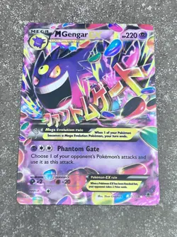 2014 Pokemon TCG . M Gengar EX 35/119 XY-Phantom Forces Holo NM - Image 1